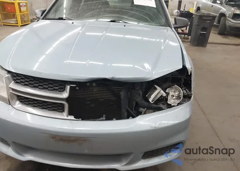 2013 Dodge Avenger Se из США, поврежденный, VIN 1C3CDZAB7DN530484